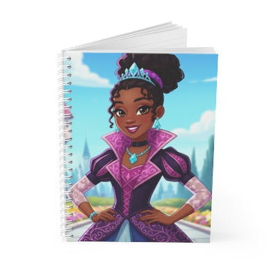 Princess inspired Spiral Notebook